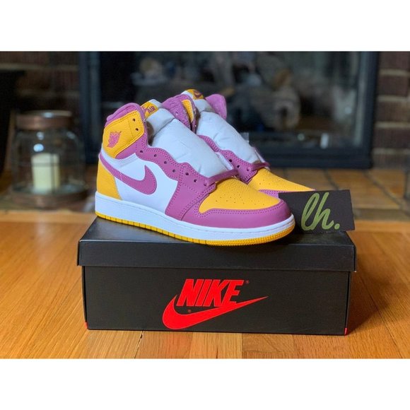 Sz 7y Air Jordan 1 OG High "Brotherhood" - Picture 4 of 5